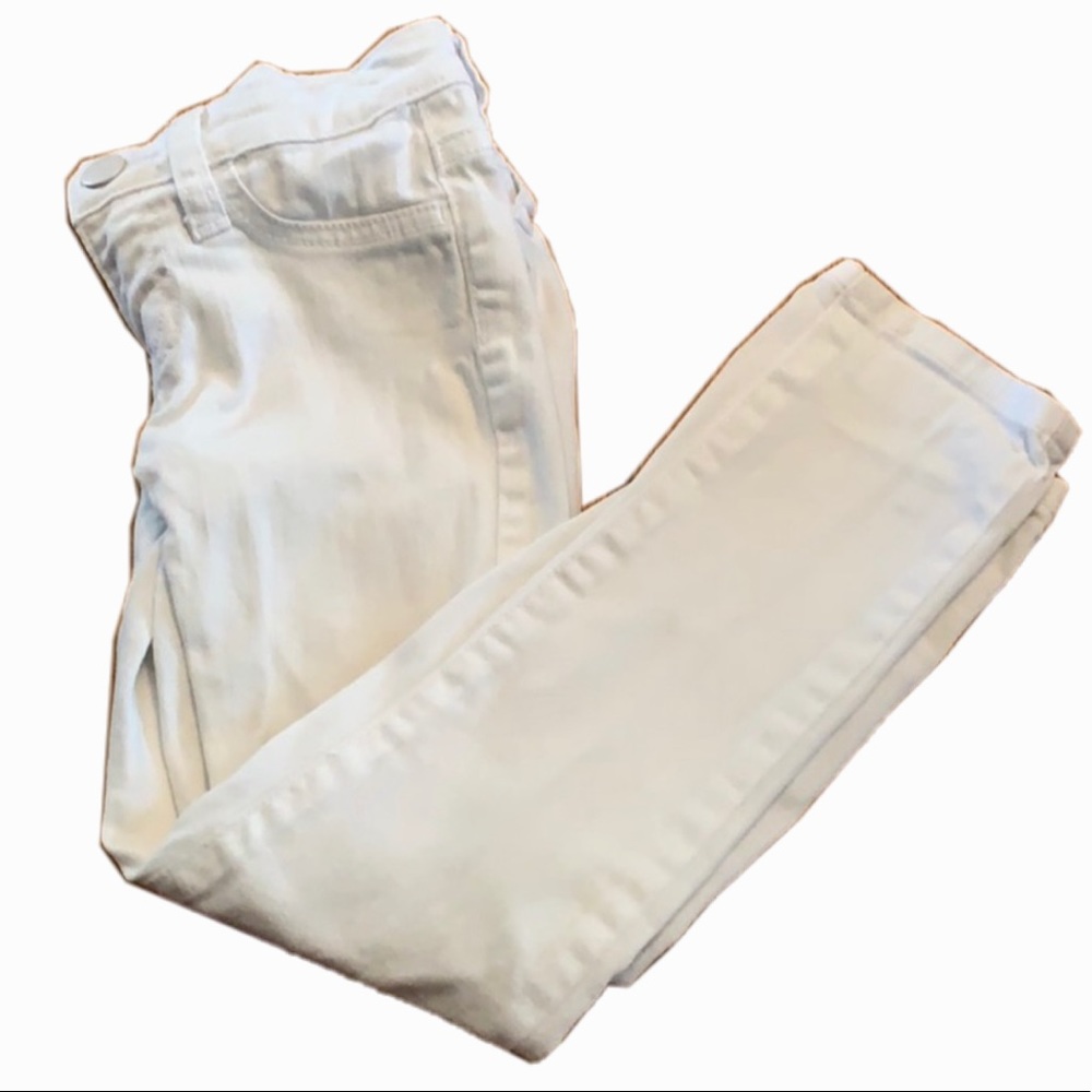 Girls Gap white skinny jeans